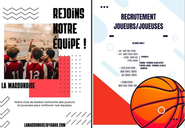 🏀 REJOINS LA MAGDUNOISE BASKET ! 🏀