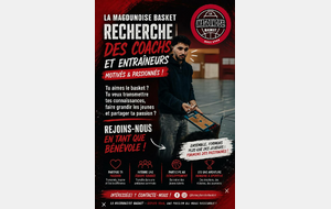 La Magdunoise Basket recherche des entraîneurs et coachs