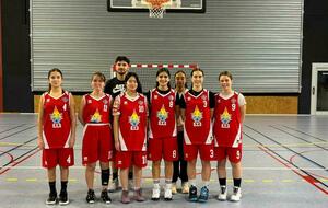 U18 Féminin – match à Meung contre VINEUIL SPORTS BASKET - 2 à 14H30 (rdv au gymnase à 13H15)