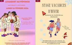 Stage de perfectionnement - vacances d'Hiver 2026