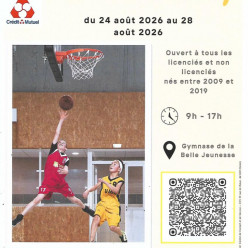 Stage Basket de reprise du 24 au 28 août 2026